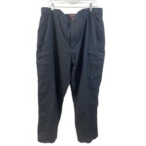 TRU-SPEC 24-7 Series Mens Tactical Cargo Pants Navy Blue Ripstop 42x32
